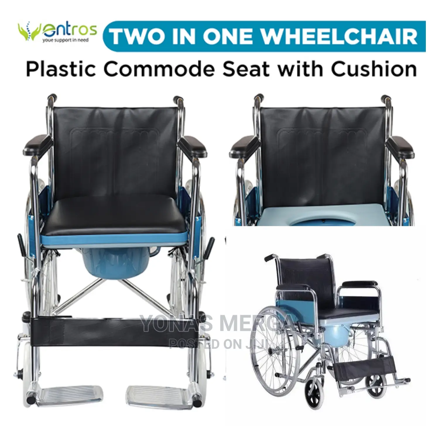 MULTI-PURPOSE Wheeled Commode