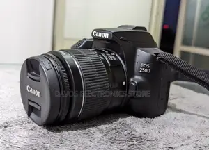 Photo - Canon 250d- Camera With 18-55mm Lens
