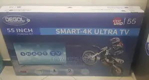 Photo - DEGOL 55 Inchi Double Glass Smart 2023 Tv