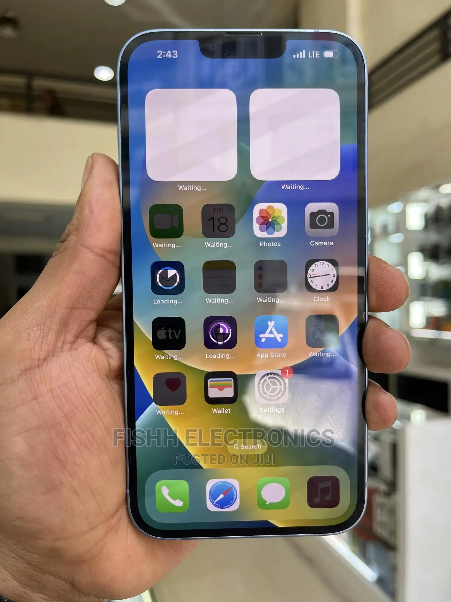 New Apple iPhone 14 Plus 128 GB Blue