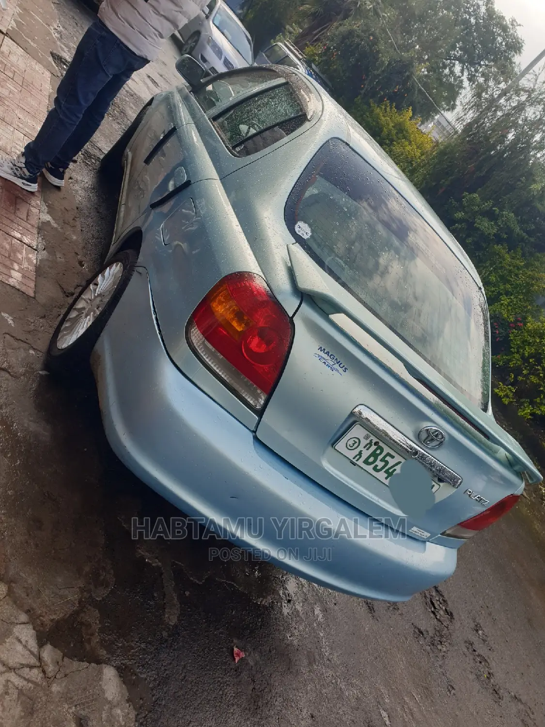 Toyota Platz 2005 Blue