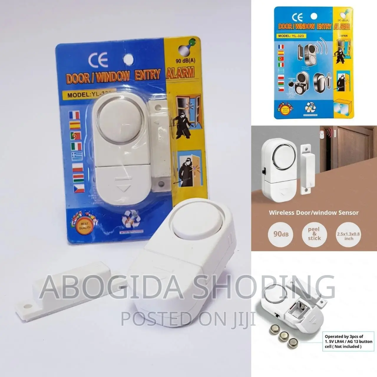 Wireless Door/Window Entry Alarm  With Free Delivery