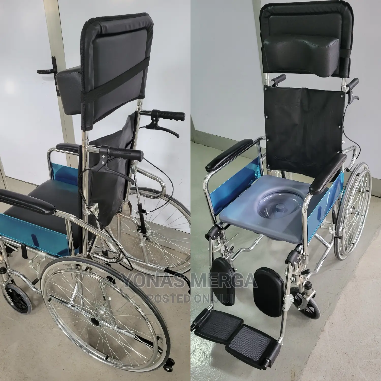 Wheelchair Reclining High Back With Elevated Leg Rest