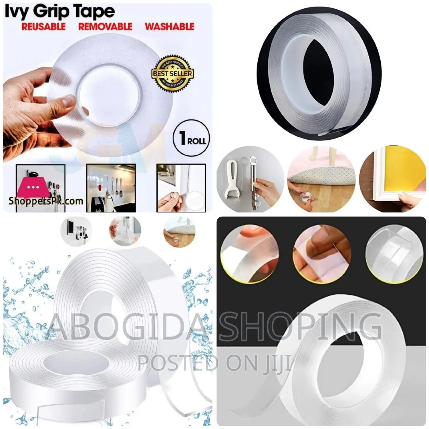 Reusable Convenience Lvy Grip Tape