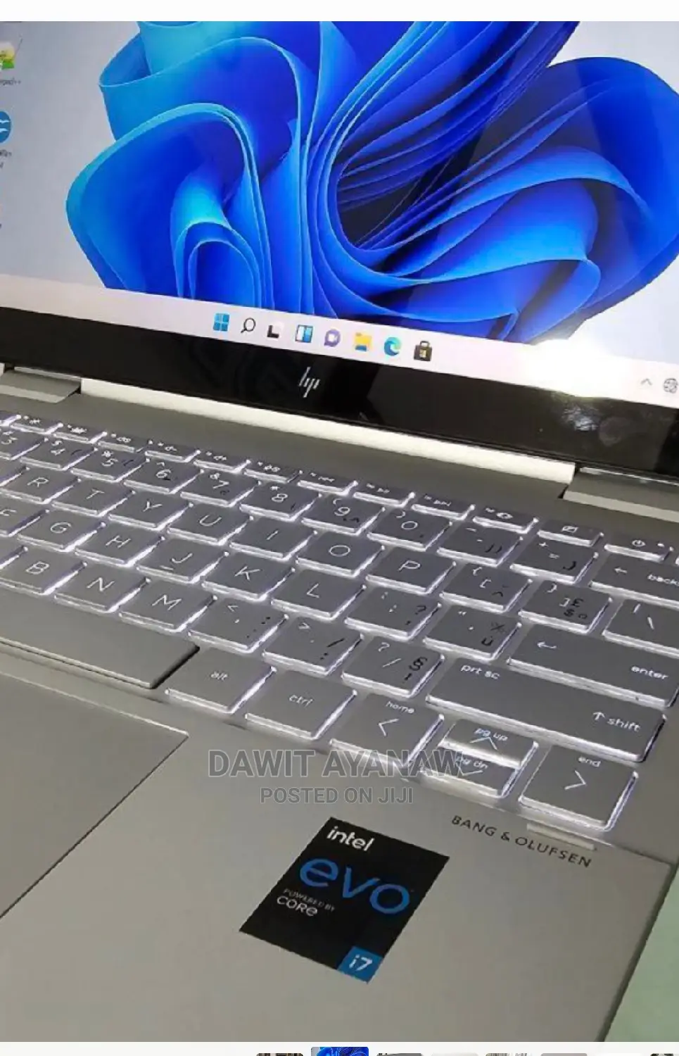 New Laptop HP 8GB Intel Core I7 SSD 512GB