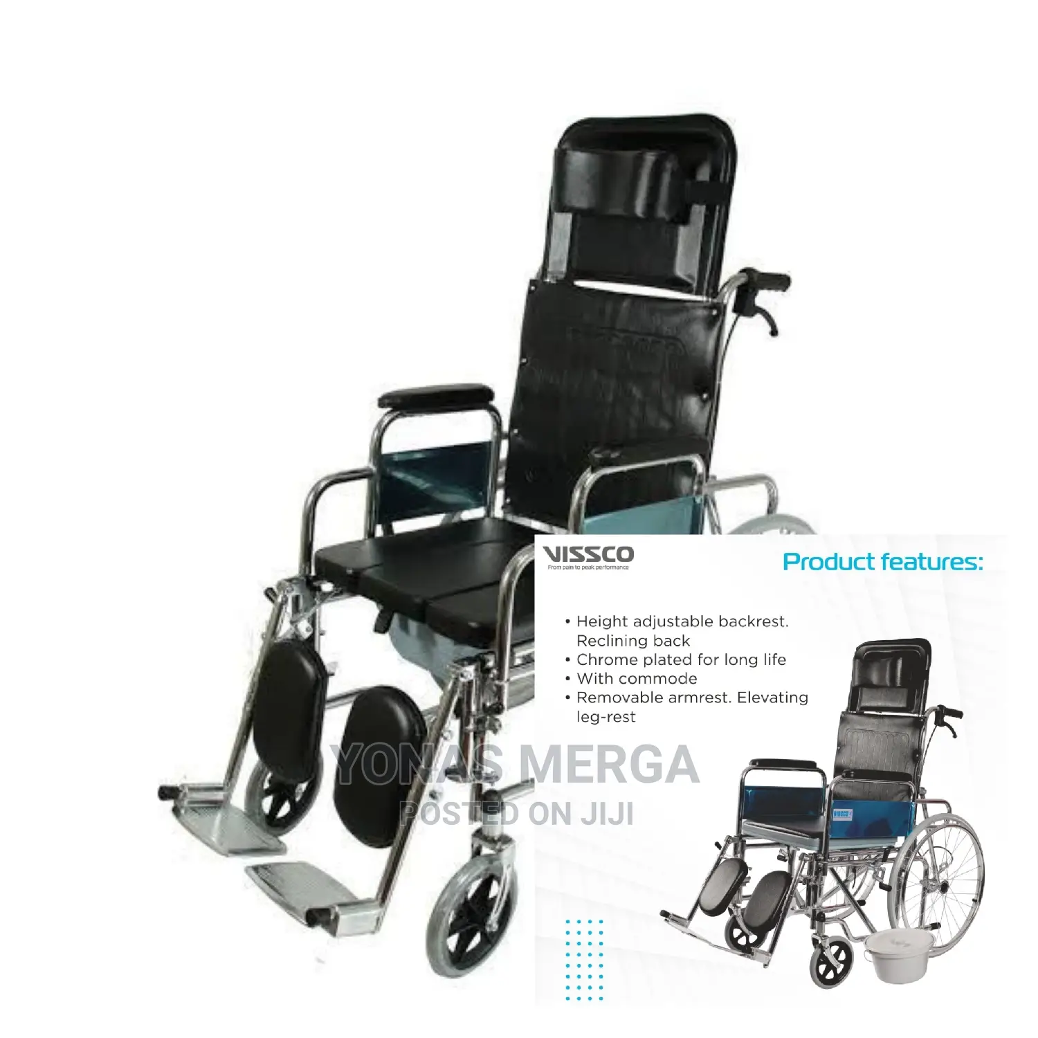 Aluminium Foot Rest Wheelchair
