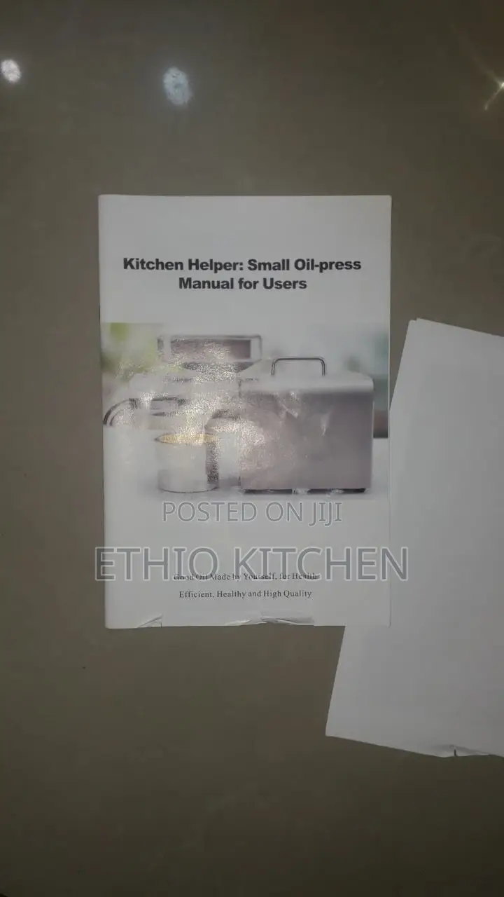 6kg /Hour Mini Oil Press Machine የዘይት መጭመቂያ ማሽን