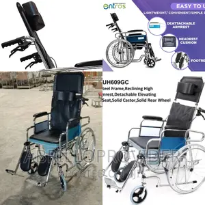 Multifunctional and Almunium Wheelchair With Popo