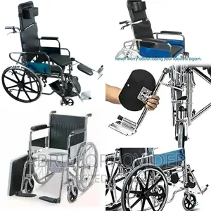 Commode Wheelchair With Reclining