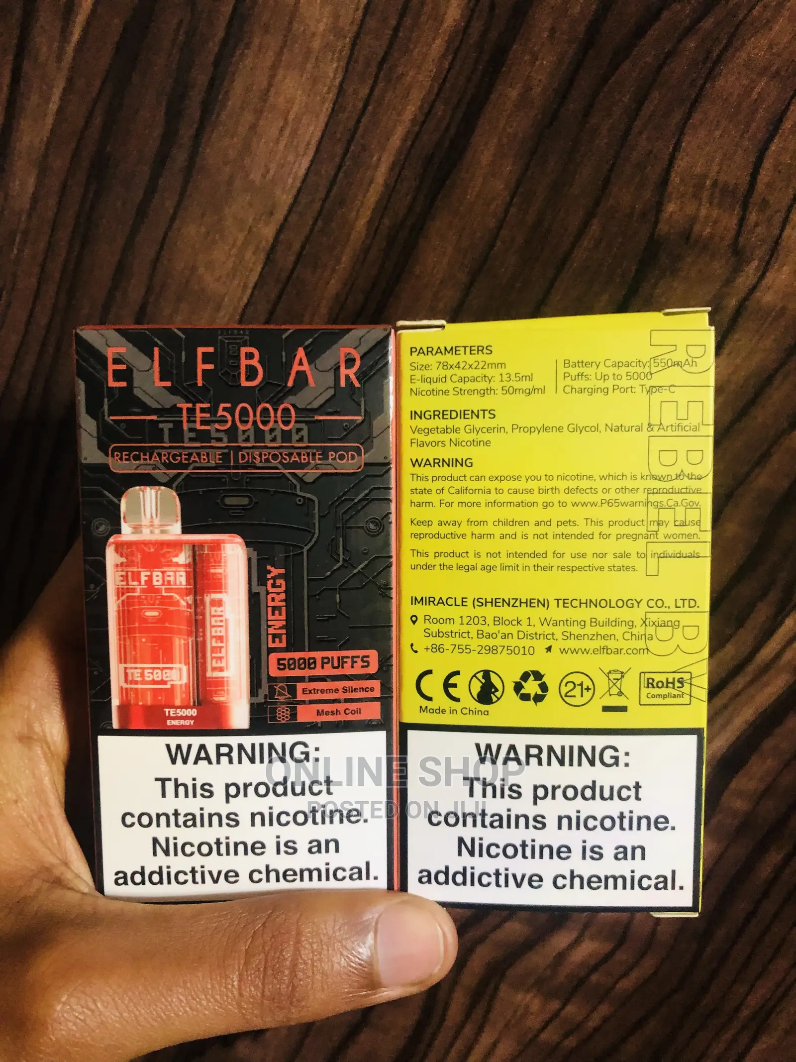 Rechargeable Elfbar Ultra Vapes