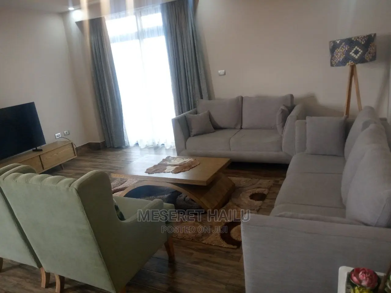 Furnished 3bdrm Apartment in Bole for rent
