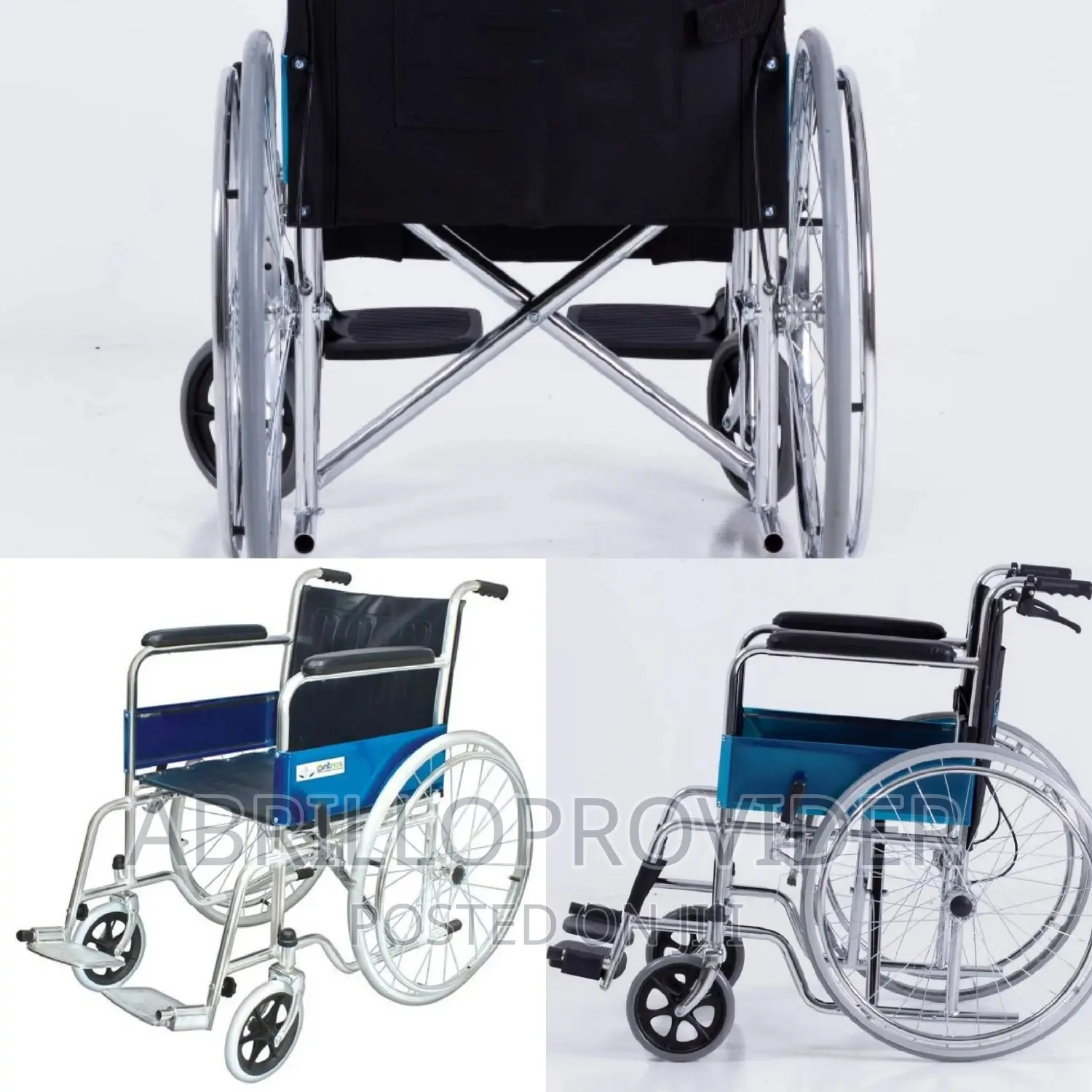 Almunium E Crome Wheelchair