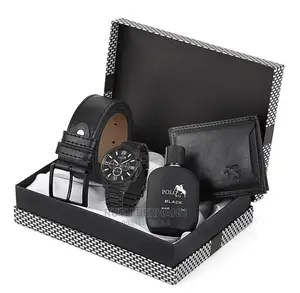 Photo - Polo Air Men's Wristwatch Belt Wallet Perfume 50ml