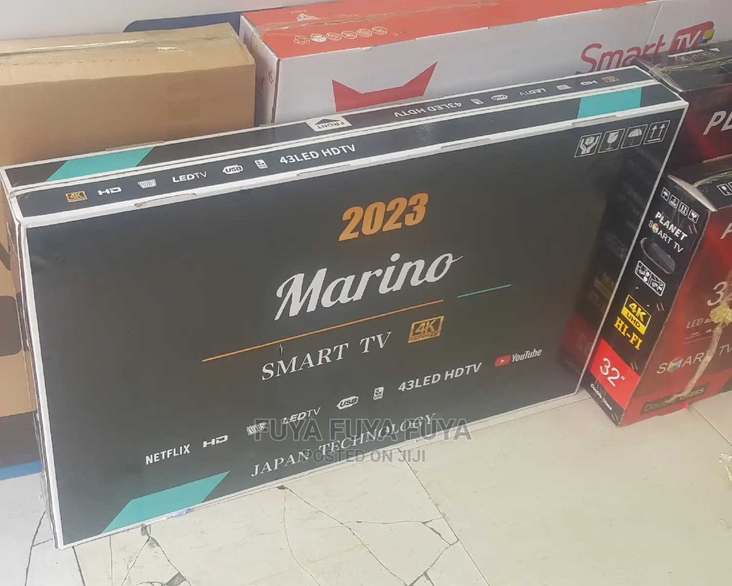 Marino 43 Inchi Double Glass Smarr 2023 Tv