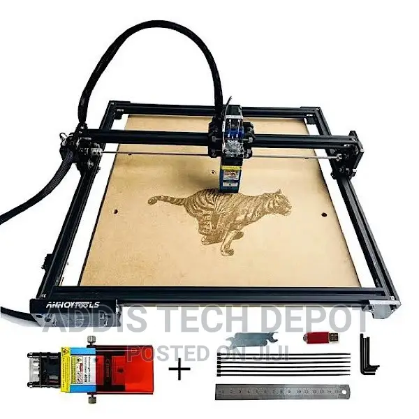 80w Powerful CNC Laser Engraving Cutting Machine