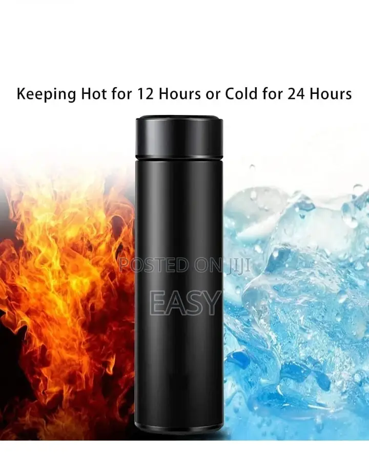 Smart Led Temprature Display Bottle