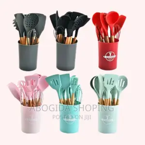 12pcs Silicone Kitchen Set With Free Delivery