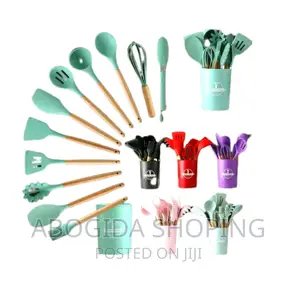 12pcs Silicone Kitchen Set With Free Delivery