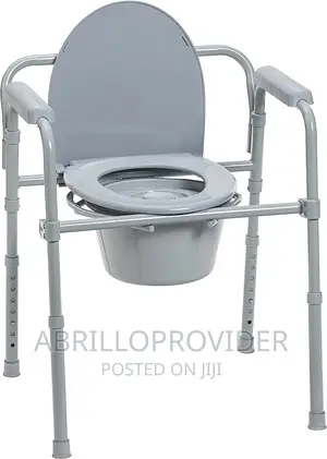 Photo - Silver Toilet Use Karma Commode Chair