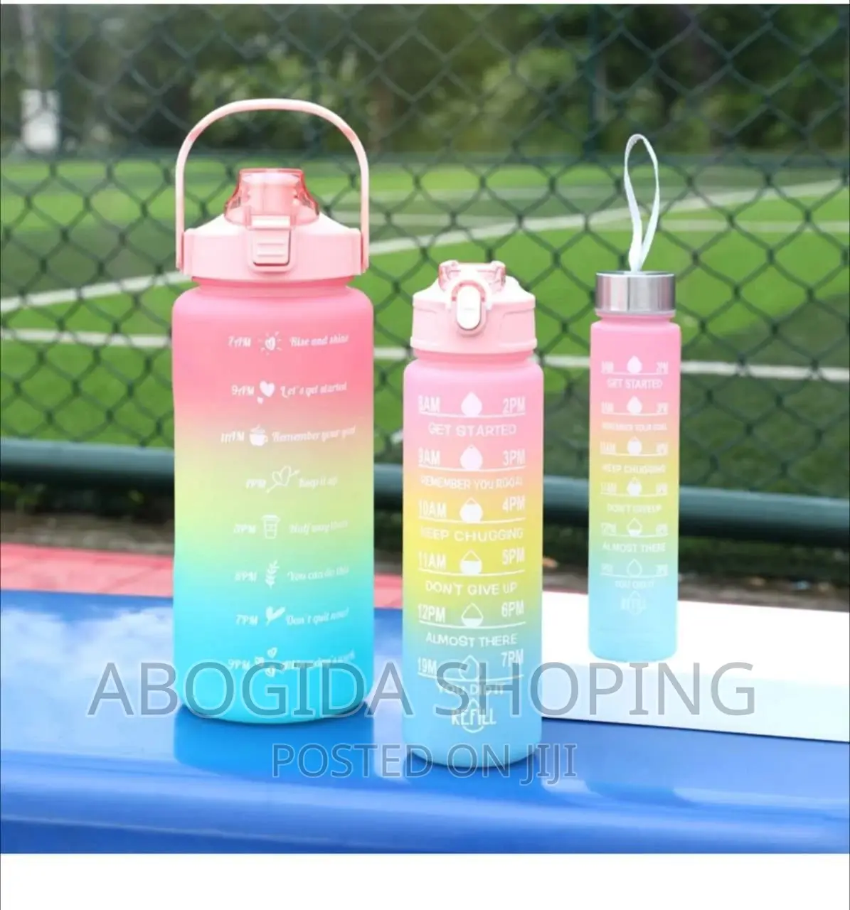 Water Bottle With and With Out Straw With Free Delivery