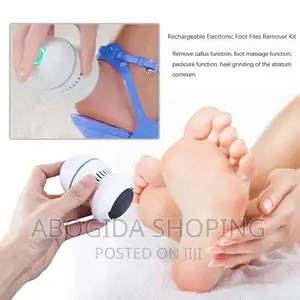 Callus Remover With Built-in Vacuum!