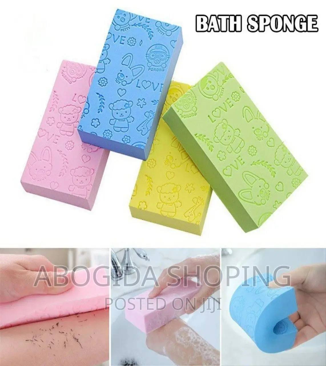 Magic Bath Sponge Dead Skin Removing Sponge
