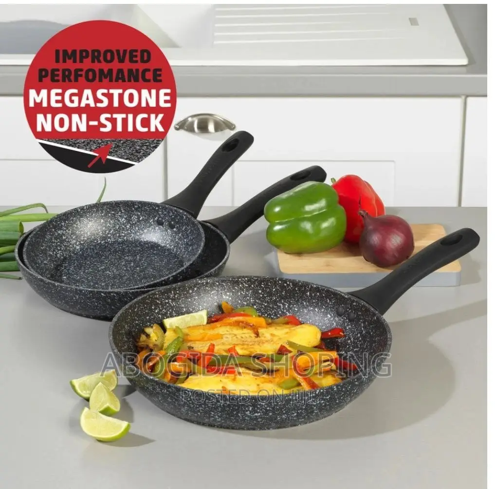 Momcoc 3pcs Fry Pan Set
የሴራሚክ መጥበሻ