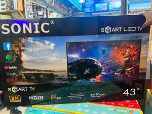 SONIC 43 Inchi Double Glass Smart 2023 Tv