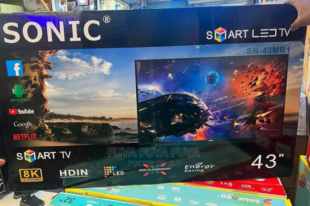 SONIC 43 Inchi Double Glass Smart 2023 Tv
