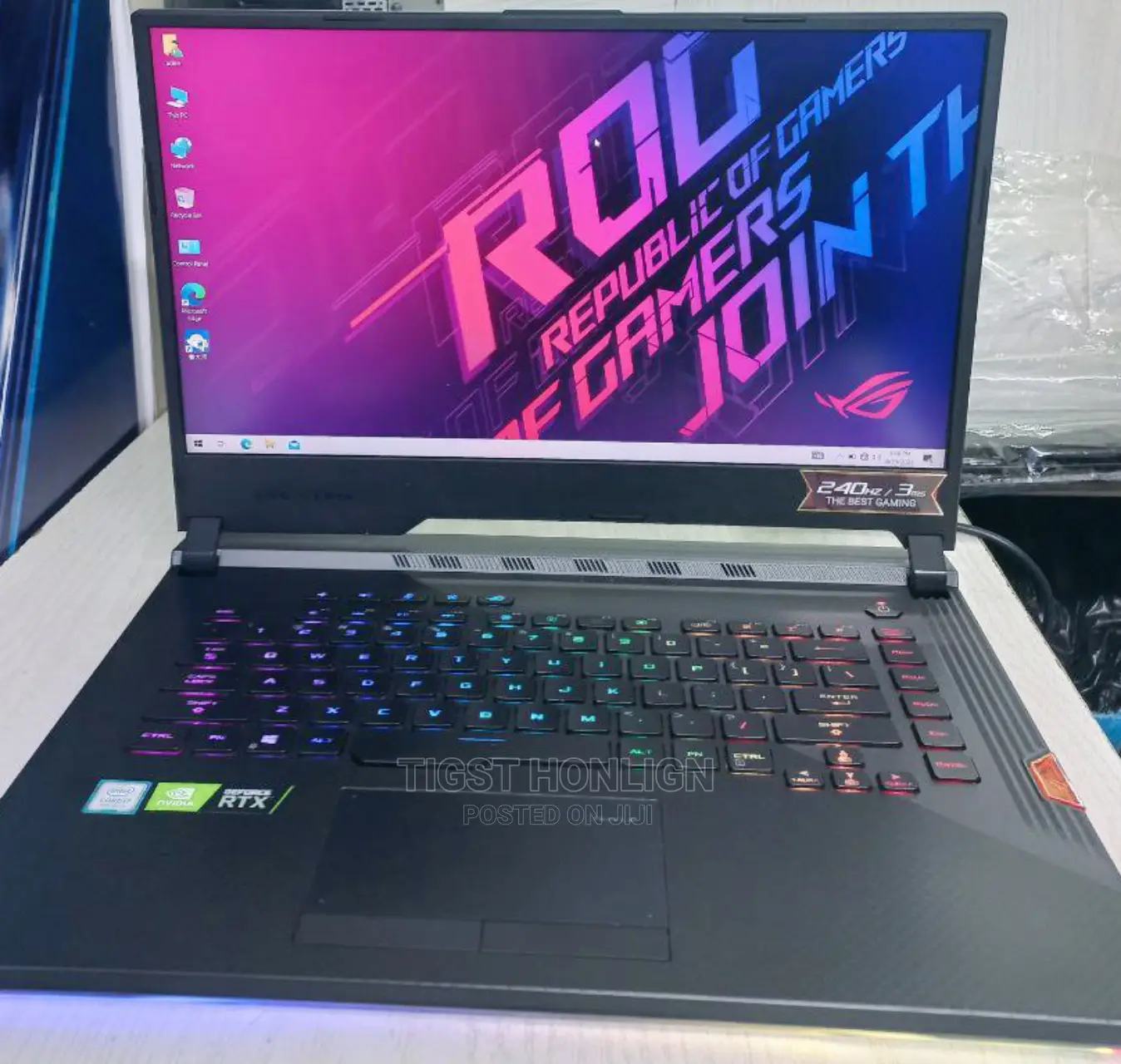 New Laptop Asus ROG Strix G15 16GB Intel Core I7 SSD 1T