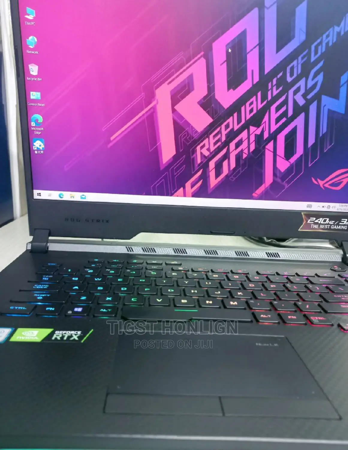 New Laptop Asus ROG Strix G15 16GB Intel Core I7 SSD 1T