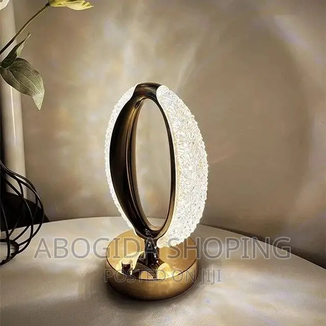 LED Crystal Table Lamp