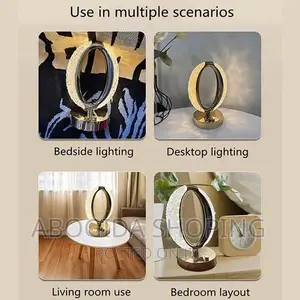 LED Crystal Table Lamp