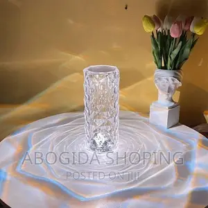 LED Crystal Table Lamp