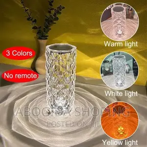 LED Crystal Table Lamp
