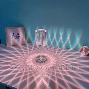 LED Crystal Table Lamp