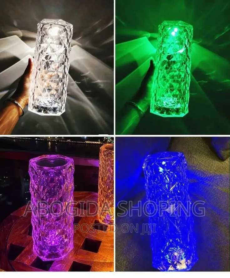 LED Crystal Table Lamp