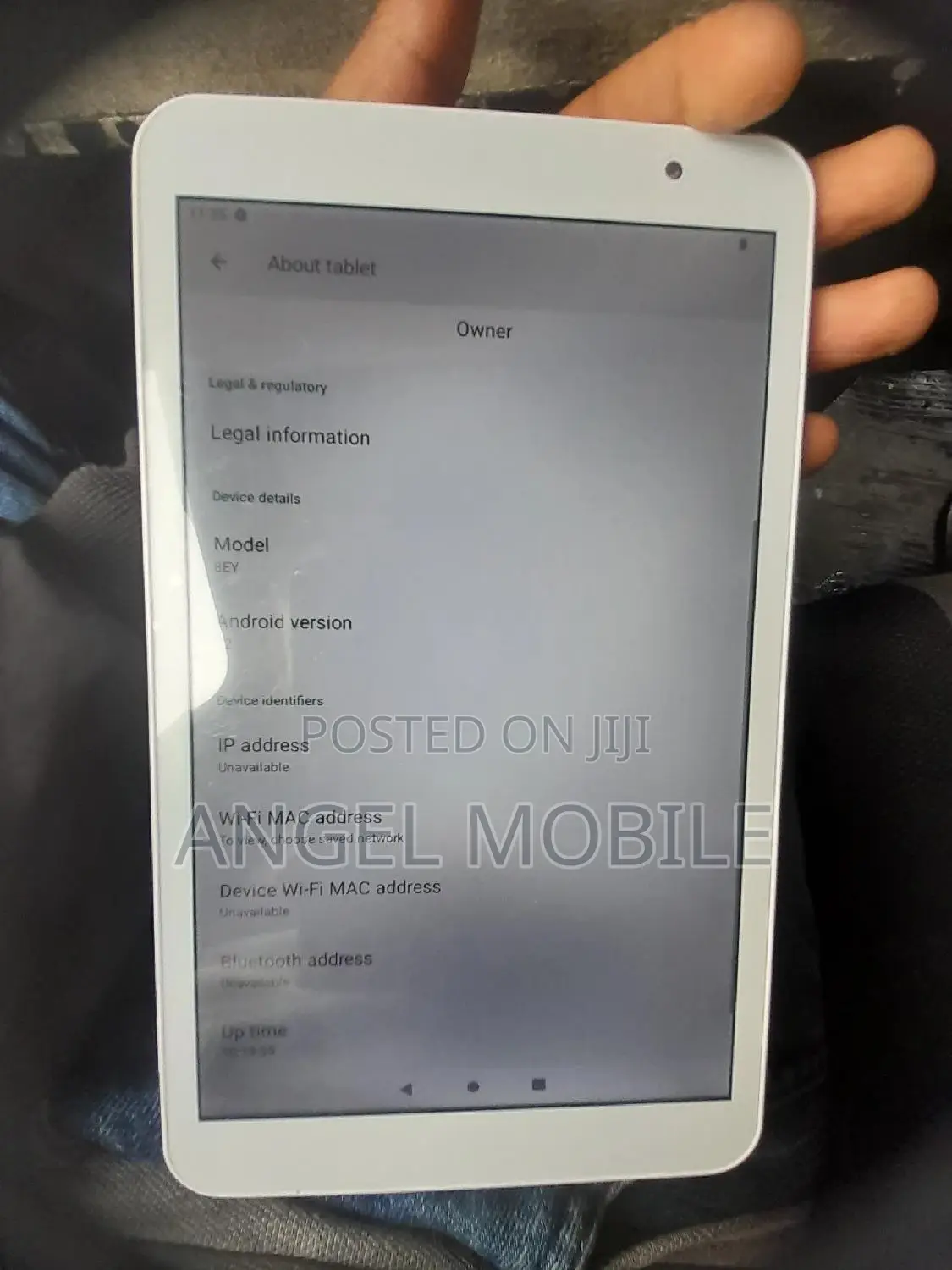 New Tablet 32 GB Blue