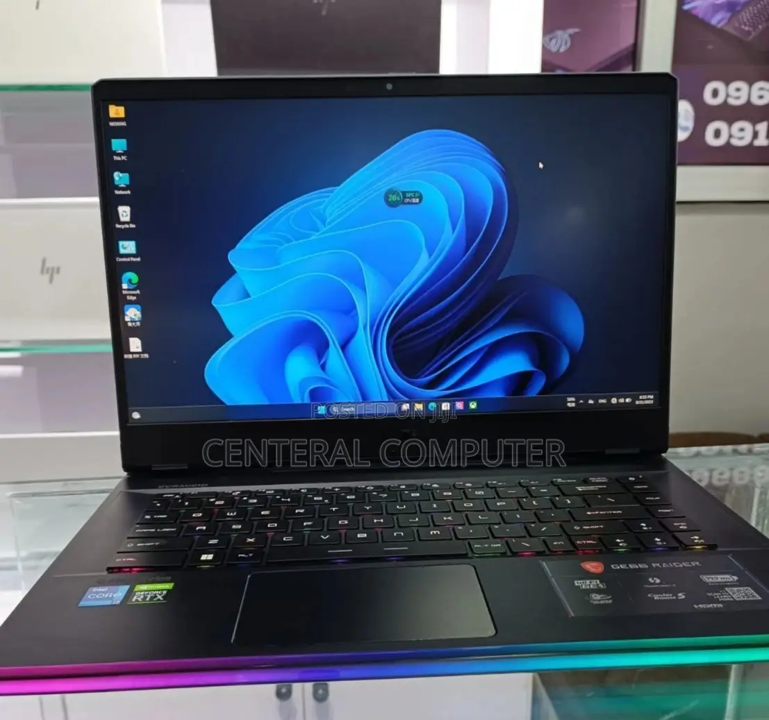 New Laptop MSI Katana GF66 16GB Intel Core I7 SSD 1T