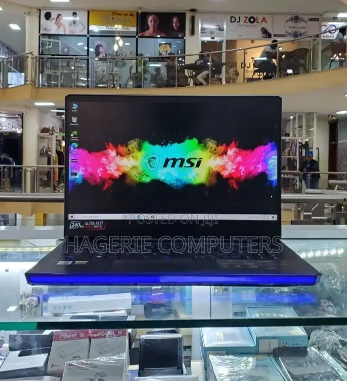 New Laptop MSI GE66 Raider 10SGS 16GB Intel Core I7 SSD 1T