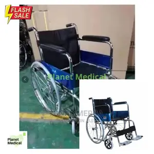 Wheelchair Comes With Durable Steel Frame