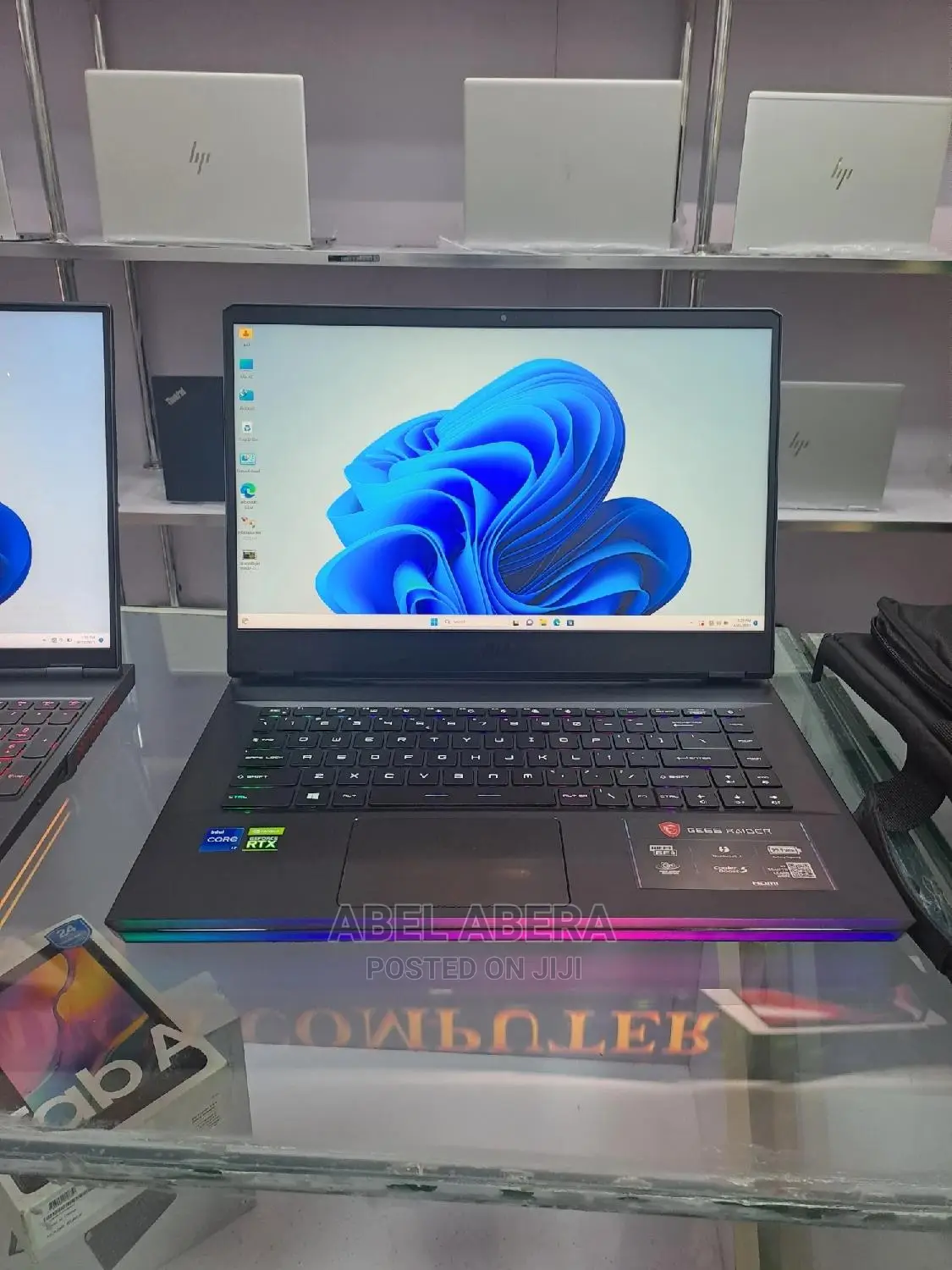 New Laptop MSI GE66 Raider 16GB Intel Core I7 SSD 1T