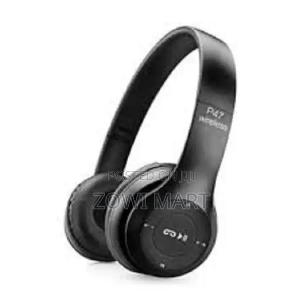 Wireless Rechargeable Bluetooth Over-Ear Headphones