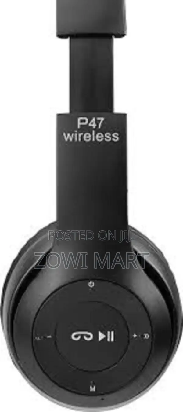 Wireless Rechargeable Bluetooth Over-Ear Headphones