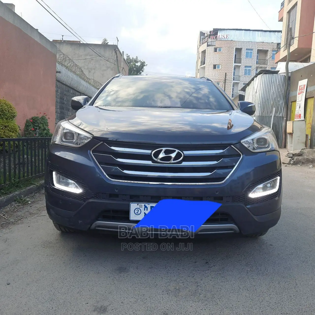 Hyundai Santa Fe 2014 Gray