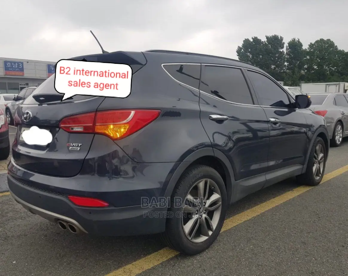 Hyundai Santa Fe 2014 Gray