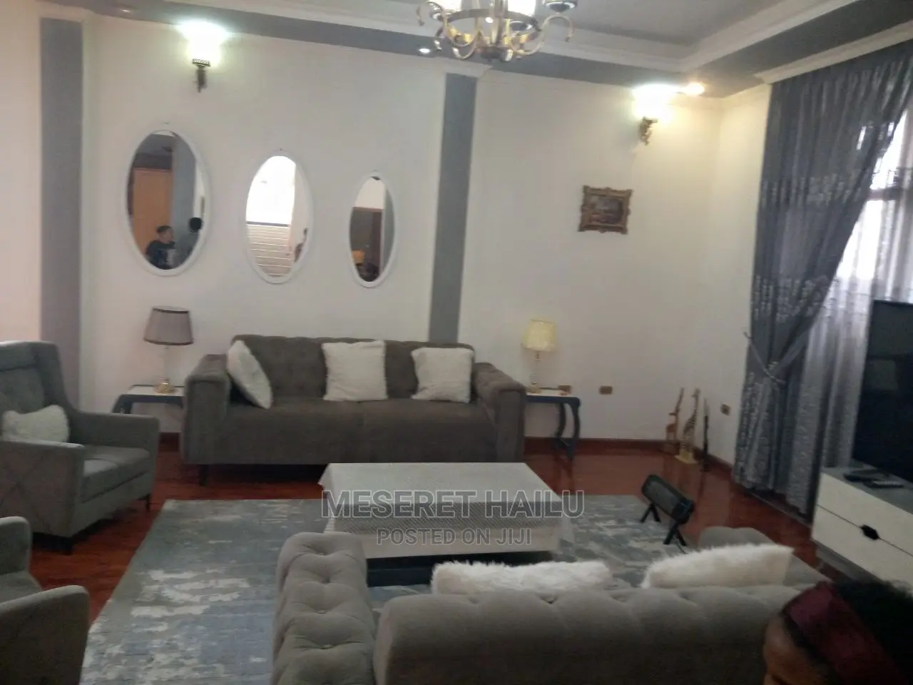 Furnished 6bdrm House in Bole for rent
