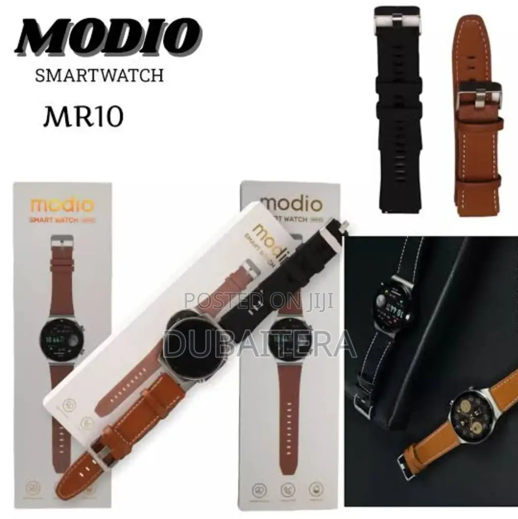 Black Original Modio Smart Watch (2023 Model)