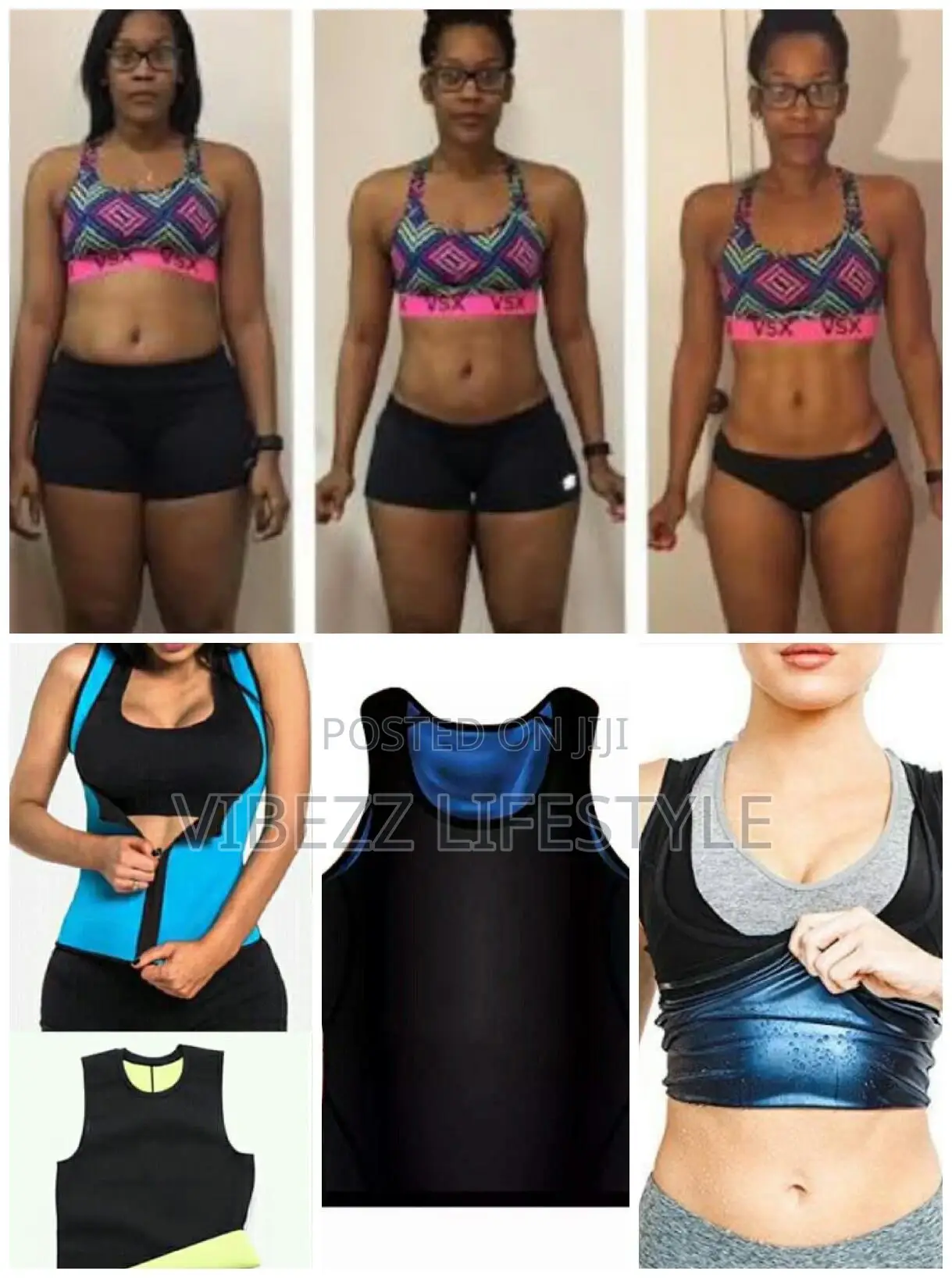 Sweat Vest Fat Clippers