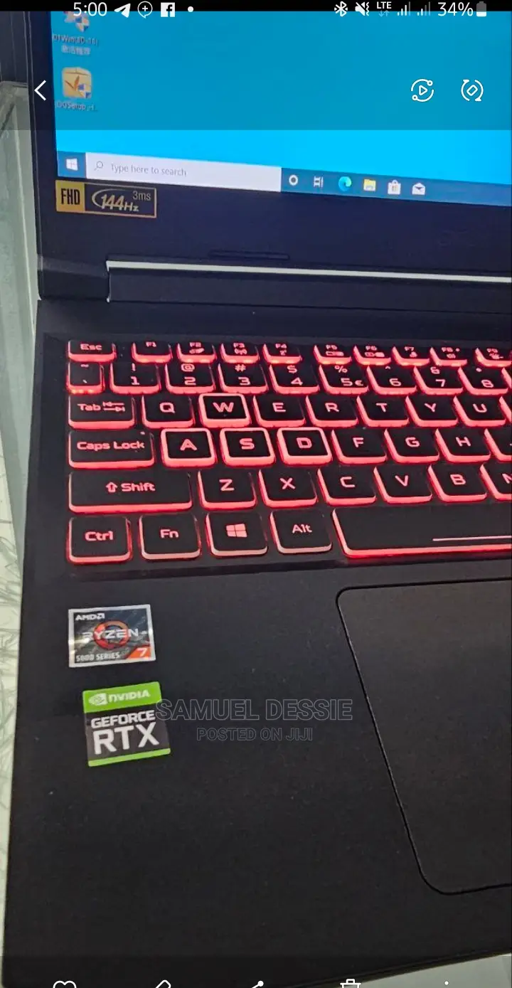 New Laptop Acer Nitro 5 16GB Intel Core I7 SSD 512GB
